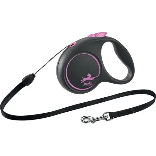 Flexi Black Design bånd S 5 meter 12 kg pink